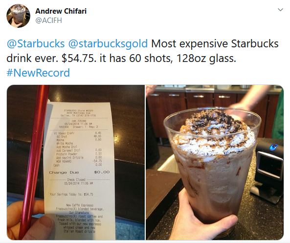 twitter-post-most-expensive-starbucks-drink